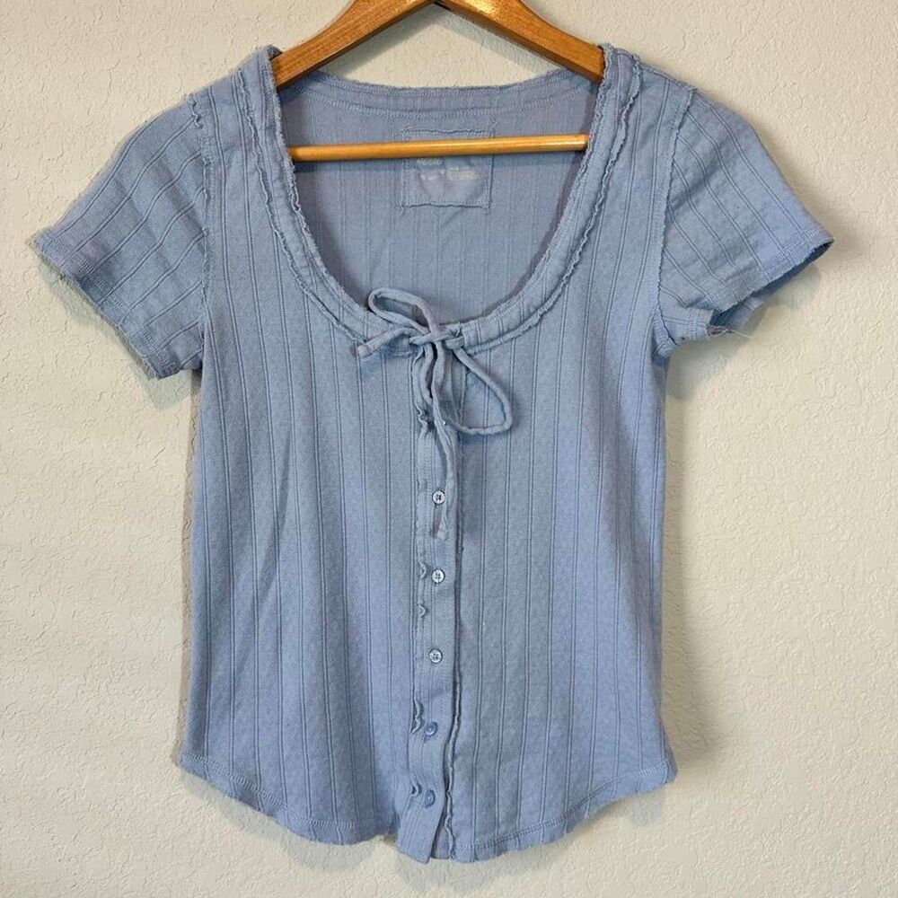 Aerie Women's Blue Blouse